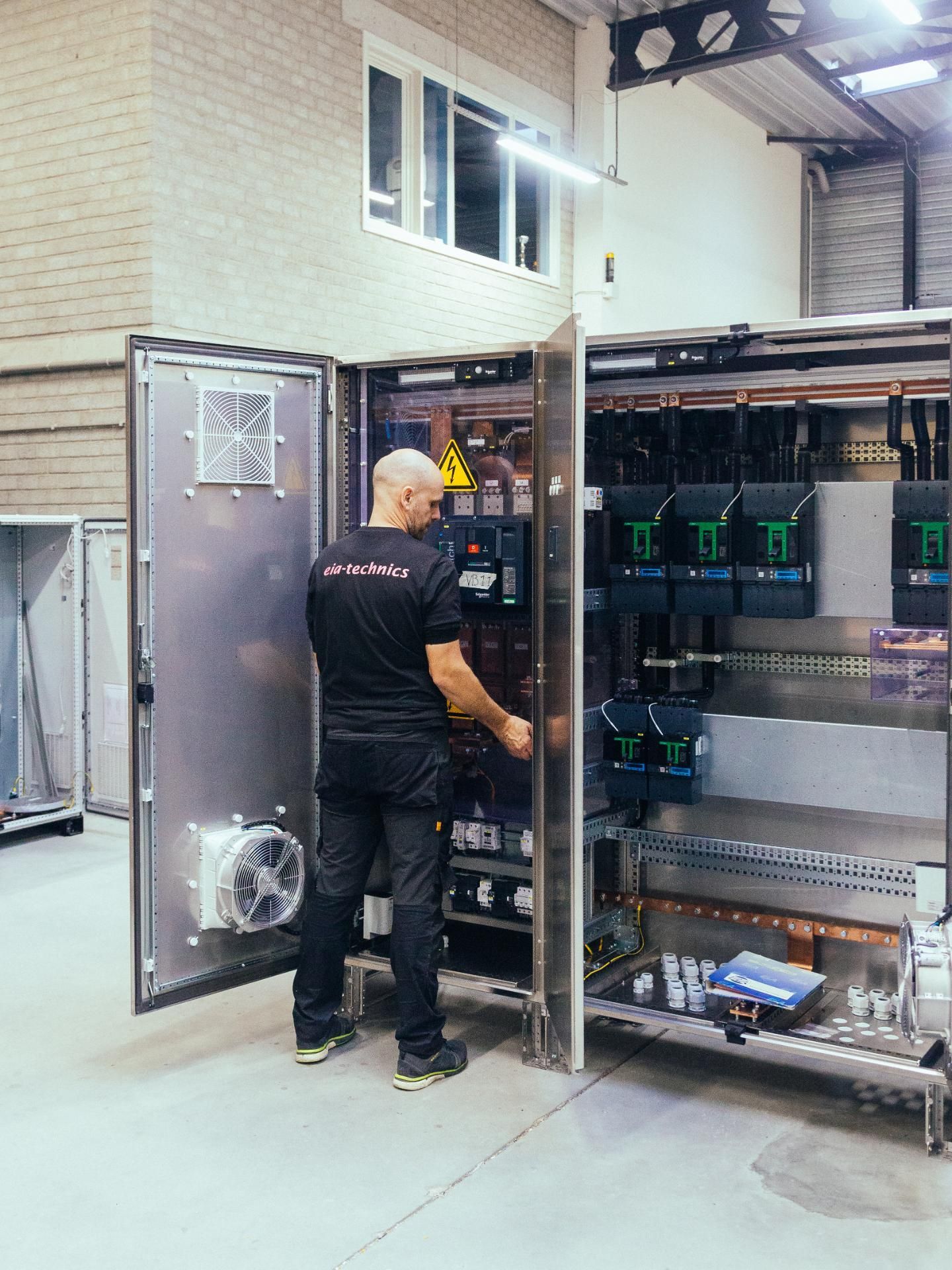 Maatwerk Stuurbord Montage Eia Technics