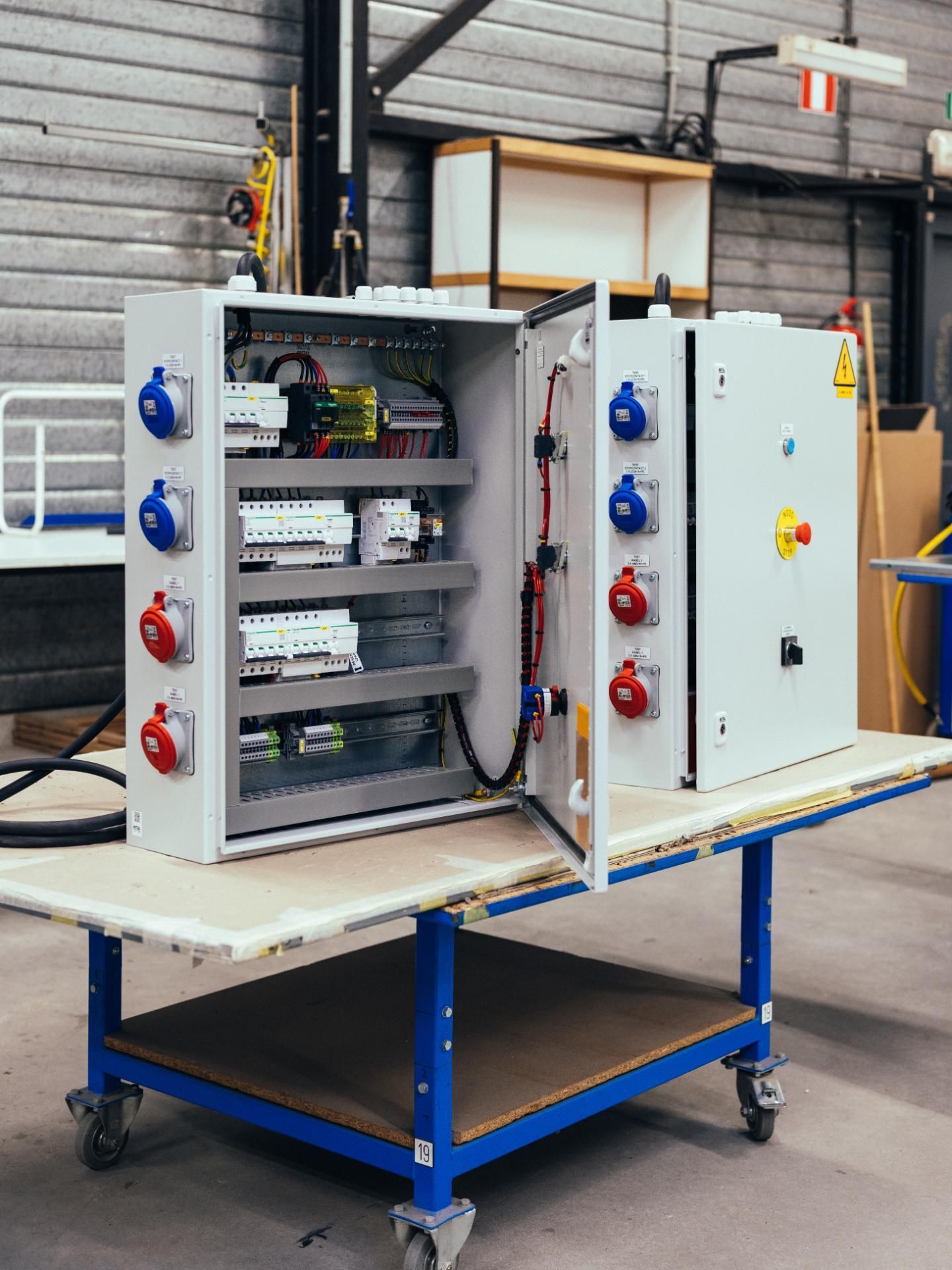 Visuele Sturing Controls Systemen Eia
